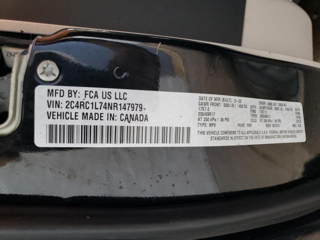 Фото 14 с аукциона – 2022 CHRYSLER PACIFICA H с VIN 2C4RC1L74NR147979