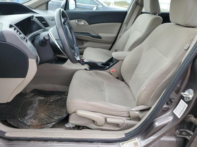 Photo 7 from auction – 2012 HONDA CIVIC LX with VIN 19XFB2F52CE061008