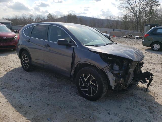 Photo 4 from auction – 2016 HONDA CR-V SE with VIN 5J6RM4H40GL032069