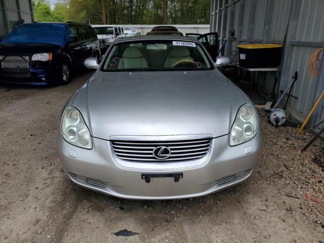 Photo 5 from auction – 2004 LEXUS SC 430 with VIN JTHFN48Y740054834