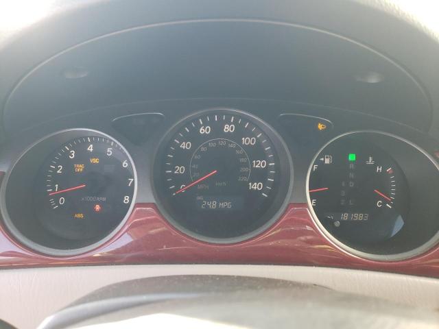 Photo 9 from auction – 2004 LEXUS ES 330 with VIN JTHBA30G045036492