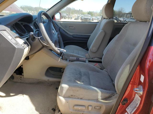 Photo 7 from auction – 2002 TOYOTA HIGHLANDER with VIN JTEGD21A420031983