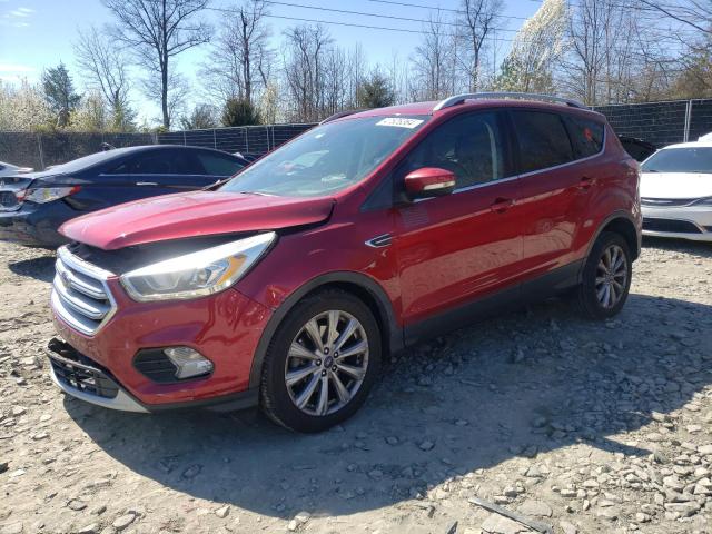 FORD ESCAPE TIT 2017 with VIN 1FMCU9J93HUB30762 - Photo from auction