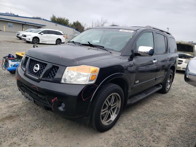 NISSAN ARMADA SE 2008 with VIN 5N1AA08D48N624192 - Photo from auction