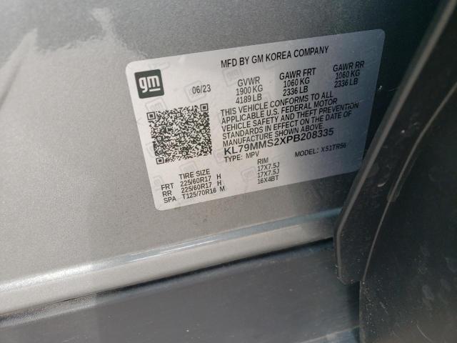 Photo 13 from auction – 2023 CHEVROLET TRAILBLAZE with VIN KL79MMS2XPB208335