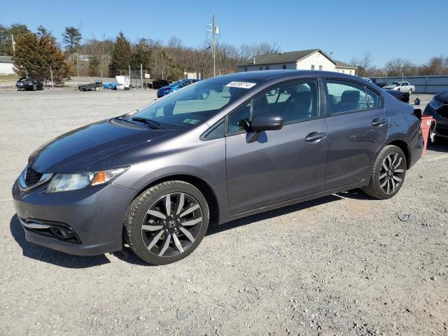 HONDA CIVIC EXL 2015 with VIN 19XFB2F96FE257590 - Photo from auction