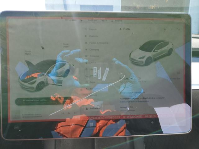 Photo 9 from auction – 2021 TESLA MODEL 3 with VIN 5YJ3E1EA7MF088879