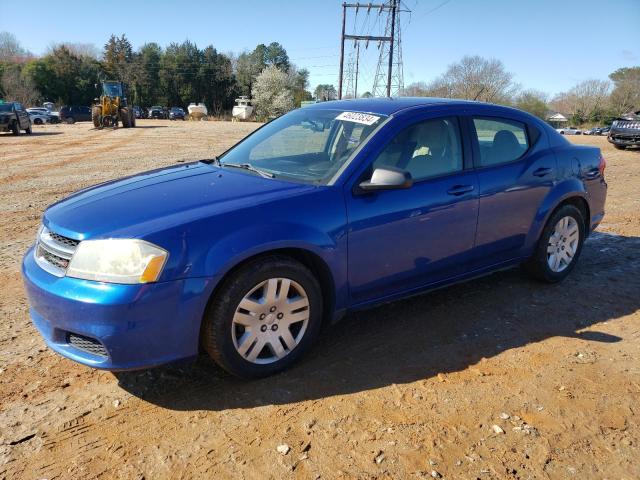DODGE AVENGER SE 2012 with VIN 1C3CDZAB2CN325184 - Photo from auction