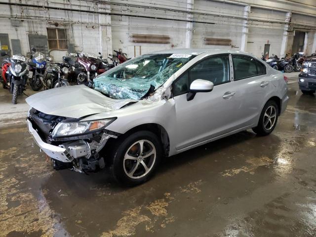 HONDA CIVIC SE 2015 with VIN 2HGFB2F79FH550839 - Photo from auction