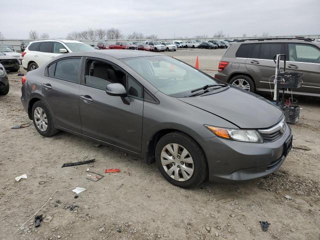 Photo 4 from auction – 2012 HONDA CIVIC LX with VIN 2HGFB2F57CH581677