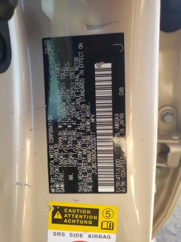 Photo 13 from auction – 2010 LEXUS RX 450 with VIN JTJBC1BA0A2023017