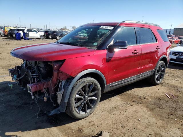 FORD EXPLORER X 2017 with VIN 1FM5K8D81HGA33702 - Photo from auction