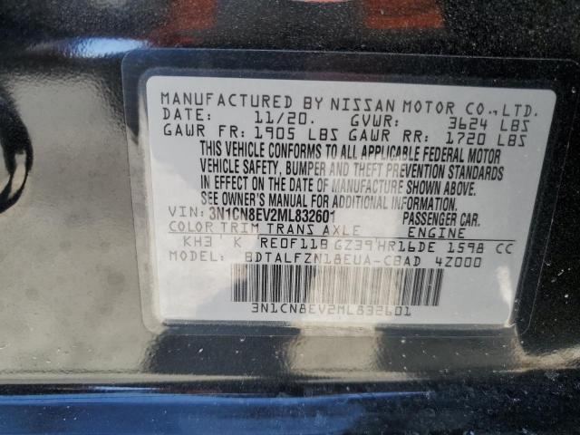 Photo 12 from auction – 2021 NISSAN VERSA SV with VIN 3N1CN8EV2ML832601