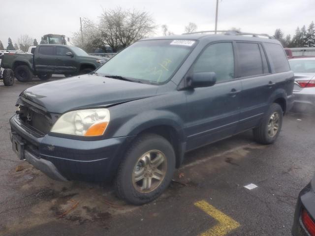HONDA PILOT EXL 2004 with VIN 2HKYF18734H587151 - Photo from auction