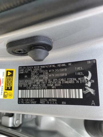 Photo 14 from auction – 2019 TOYOTA HIGHLANDER with VIN 5TDJZRFH6KS612750
