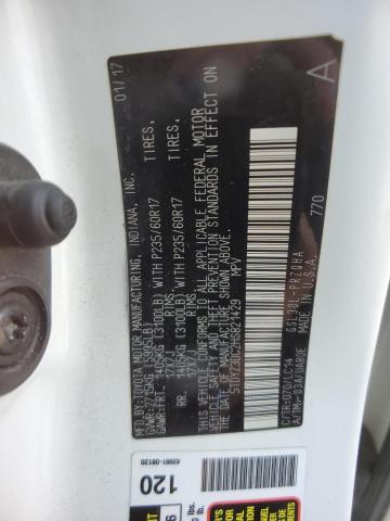 Photo 14 from auction – 2017 TOYOTA SIENNA XLE with VIN 5TDYZ3DC2HS821429