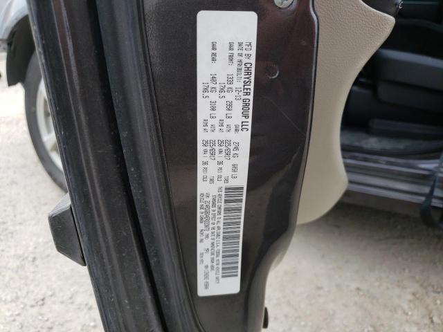 Photo 14 from auction – 2014 DODGE GRAND CARA with VIN 2C4RDGBG4ER223072