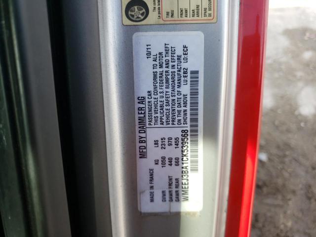 Photo 12 from auction – 2012 SMART FORTWO PUR with VIN WMEEJ3BA1CK539568