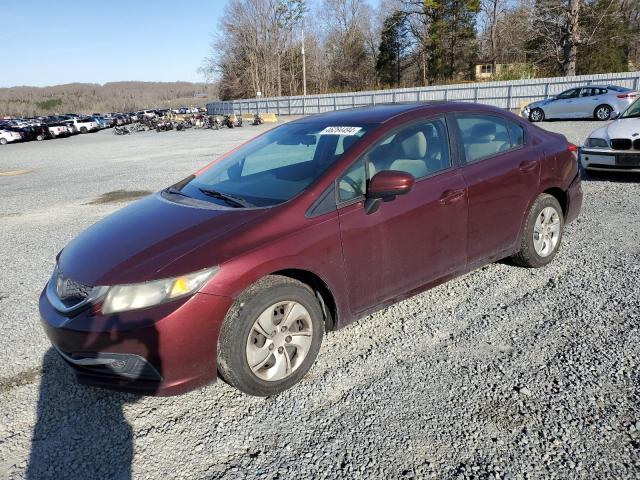 Foto 1 de la subasta – 2014 HONDA CIVIC LX con VIN 19XFB2F5XEE027207