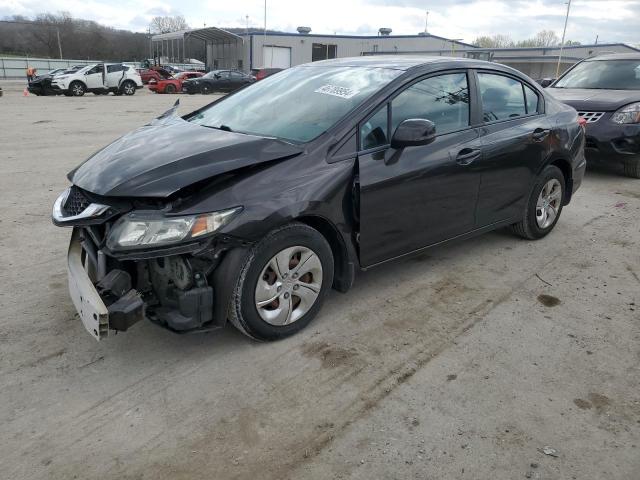 Photo 1 from auction – 2013 HONDA CIVIC LX with VIN 19XFB2F56DE027624