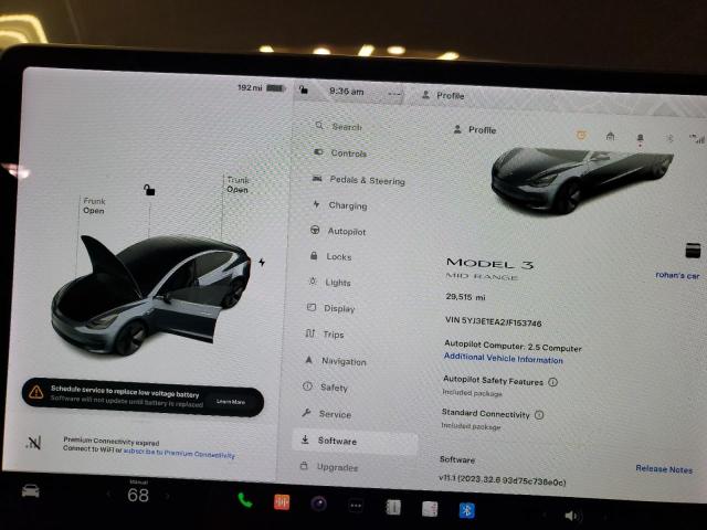 Photo 9 from auction – 2018 TESLA MODEL 3 with VIN 5YJ3E1EA2JF153746