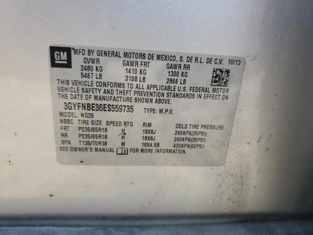 صورة رقم 12 من المزاد - 2014 CADILLAC SRX مع VIN 3GYFNBE36ES559735