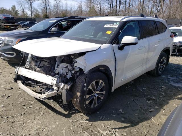 TOYOTA HIGHLANDER 2021 with VIN 5TDGZRBH4MS091904 - Photo from auction