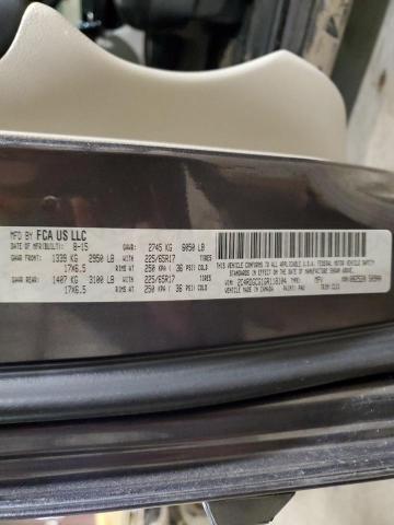Photo 13 from auction – 2016 DODGE GRAND CARA with VIN 2C4RDGCG1GR118104