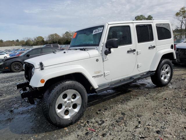 JEEP WRANGLER U 2014 with VIN 1C4HJWEG0EL186251 - Photo from auction