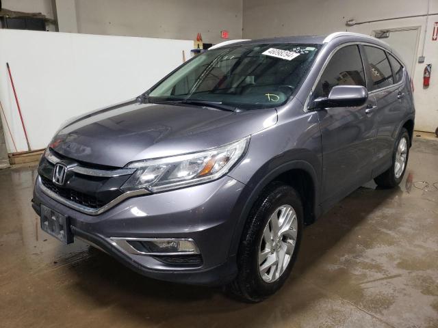 HONDA CR-V EXL 2015 with VIN 5J6RM4H76FL055395 - Photo from auction