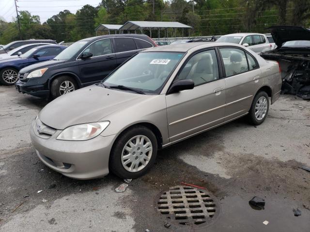 HONDA CIVIC LX 2005 with VIN 2HGES16575H602035 - Photo from auction