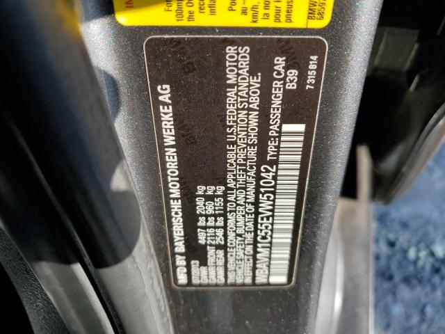 Photo 12 from auction – 2014 BMW X1 SDRIVE2 with VIN WBAVM1C55EVW51042
