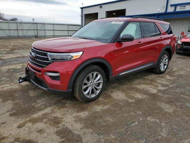 FORD EXPLORER X 2021 with VIN 1FMSK8DH0MGB58302 - Photo from auction