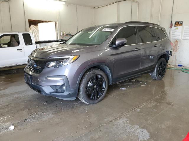 HONDA PILOT SE 2021 with VIN 5FNYF6H29MB010477 - Photo from auction