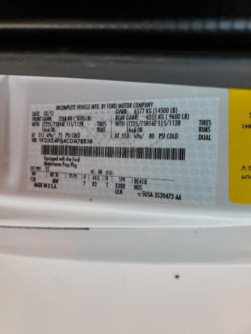 Photo 10 from auction – 2013 SUNS MOTORHOME with VIN 1FDXE4FS4CDA78838