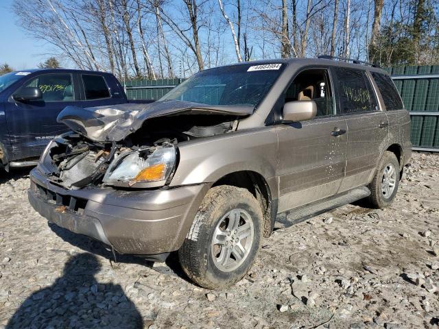 HONDA PILOT EXL 2003 with VIN 2HKYF18583H539707 - Photo from auction