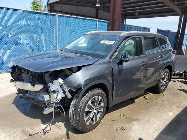 TOYOTA HIGHLANDER 2023 with VIN 5TDKDRAH4PS519999 - Photo from auction