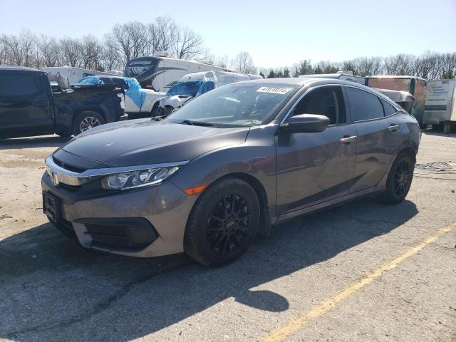 HONDA CIVIC LX 2016 with VIN 19XFC2F57GE067888 - Photo from auction