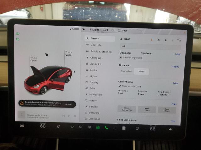 Photo 9 from auction – 2018 TESLA MODEL 3 with VIN 5YJ3E1EA5JF154941