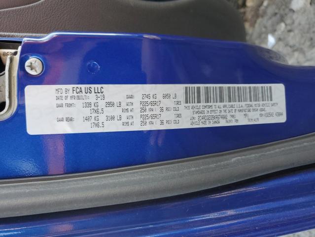 Photo 14 from auction – 2019 DODGE GRAND CARA with VIN 2C4RDGEG5KR674602