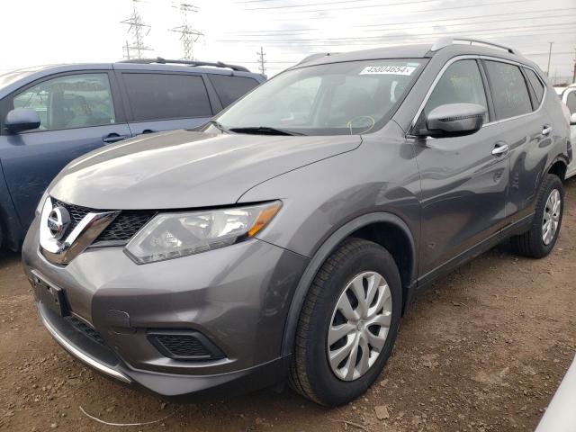 NISSAN ROGUE S 2016 with VIN KNMAT2MV6GP683062 - Photo from auction