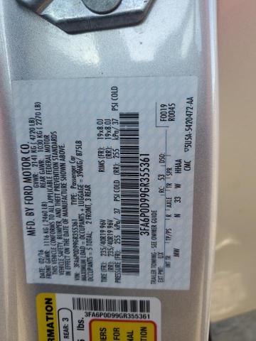 Photo 12 from auction – 2016 FORD FUSION TIT with VIN 3FA6P0D99GR355361
