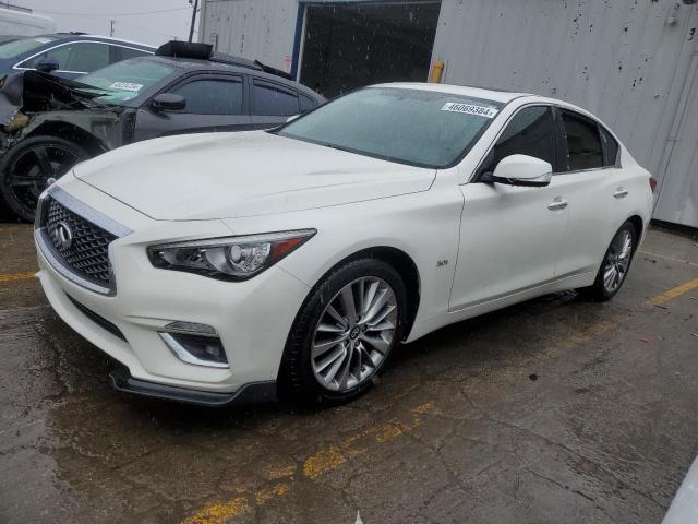 INFINITI Q50 LUXE 2018 with VIN JN1EV7AR4JM442452 - Photo from auction