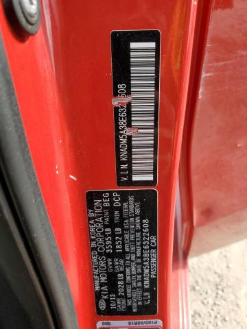 Photo 12 from auction – 2014 KIA RIO LX with VIN KNADM5A38E6322608