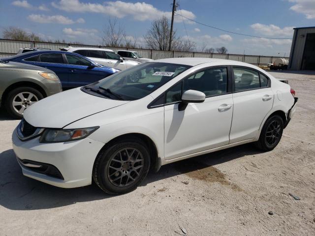 HONDA CIVIC LX 2014 with VIN 19XFB2F57EE021977 - Photo from auction