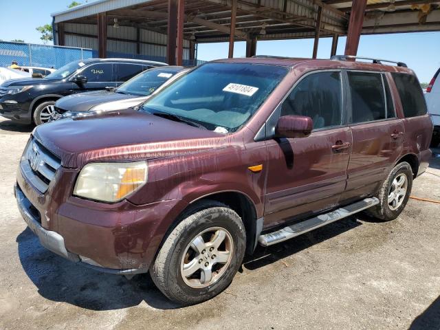 HONDA PILOT SE 2008 with VIN 5FNYF28328B024664 - Photo from auction