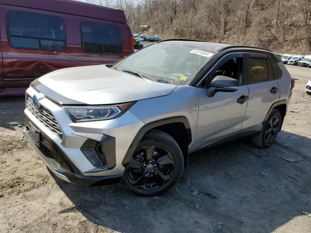TOYOTA RAV4 XSE 2019 with VIN 2T3EWRFV4KW035361 - Photo from auction
