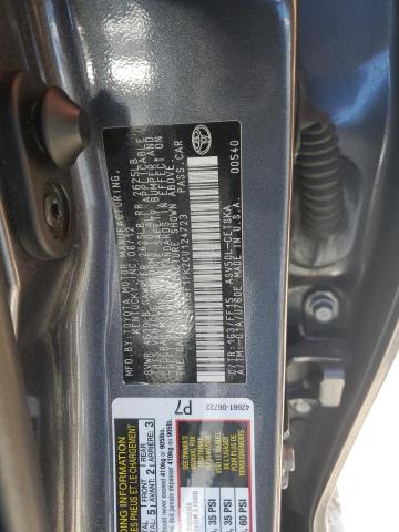 Photo 12 from auction – 2012 TOYOTA CAMRY BASE with VIN 4T1BF1FK2CU124723
