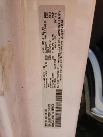 Photo 14 from auction – 2023 RAM PROMASTER with VIN 3C6LRVDGXPE541878