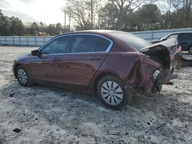 Photo 2 from auction – 2012 HONDA ACCORD LX with VIN 1HGCP2F3XCA208375